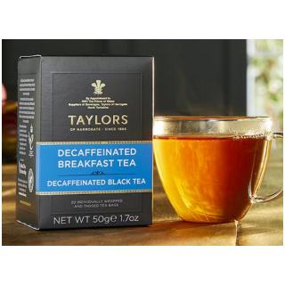TAYLORS OF HARROGATE bezkofeinový čaj breakfast 20 sáčků