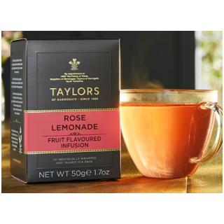 TAYLORS OF HARROGATE ovocný čaj růžová limonáda 20 sáčků