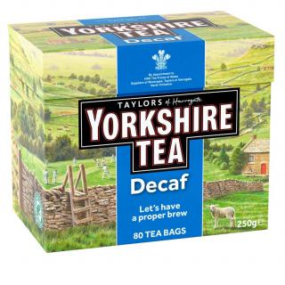 TAYLORS OF HARROGATE yorkshire tea bezkofeinový 80 sáčků