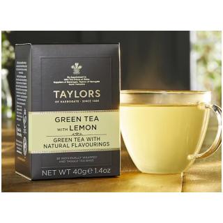 TAYLORS OF HARROGATE zelený čaj s citrónem 20 sáčků