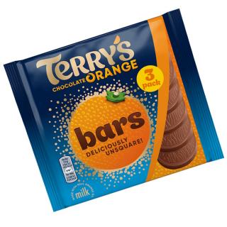 Terry's mléčná čokoláda s příchutí pomeranče 3x35 g
