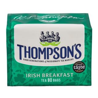 THOMPSONS - Černý čaj IRISH BREAKFAST (80 sáčků /250g)