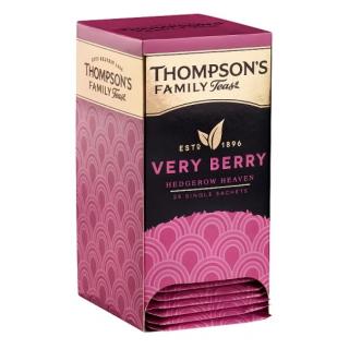 THOMPSONS - Ovocný čaj VERRY BERRY (25 jednotlivě balených sáčků /50g)