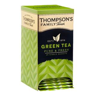 THOMPSONS - Zelený čaj (25 jednotlivě balených sáčků /50g)