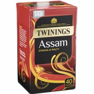 TWININGS - Černý čaj ASSAM (40 sáčků /100g)