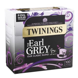TWININGS - Černý čaj EARL GREY (100 sáčků /250g)