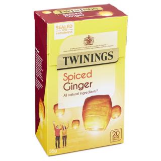 TWININGS - Ovocný čaj KOŘENĚNÝ ZÁZVOR (20 sáčků / 35g)