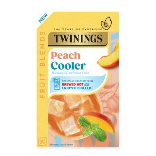 TWININGS - Ovocný čaj PEACH COOLER (20 sáčků / 30g)