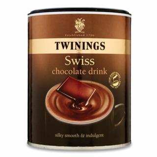 TWININGS švýcarská horká čokoláda 350g