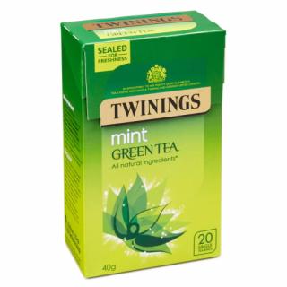 TWININGS - Zelený čaj S MÁTOU (20 sáčků / 40g)