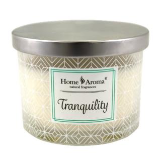 vonná svíčka ve skle TRANQUILITY 240g od Home Aroma