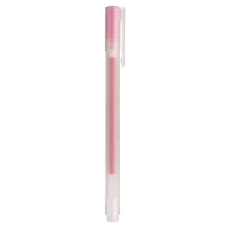 0,38mm MUJI růžové pero gelové