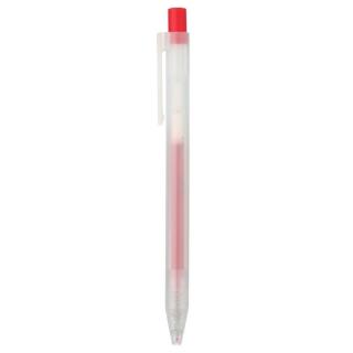 0,5mm MUJI červené pero gelové &quot;CLICKER&quot;