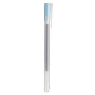 0,7mm MUJI světle modré pero gelové
