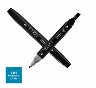 B261 Primary cyan TOUCH Twin Marker