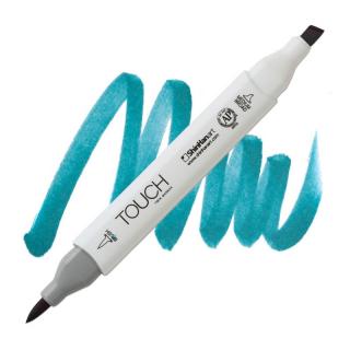 B64 Indian blue TOUCH Twin Brush Marker