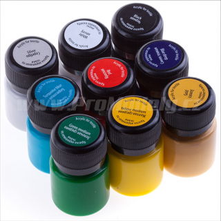 Barva na textil Decola, 9x20ml