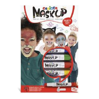 Barvy na obličej CARIOCA Mask Up, téma párty