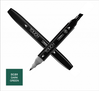 BG51 Dark green TOUCH Twin Marker