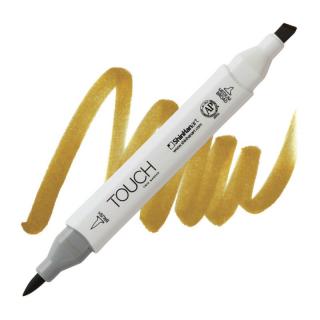 BR101 Yellow ochre TOUCH Twin Brush Marker