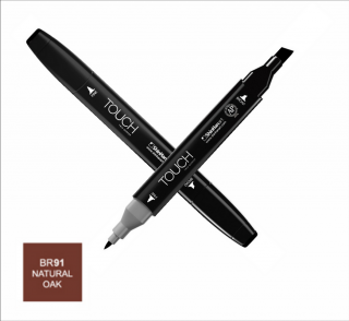 BR91 Natural oak TOUCH Twin Marker