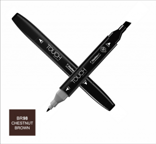 BR98 Chestnut brown TOUCH Twin Marker