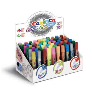 CARIOCA glitrové lepidlo se třpytkami 60x10,5ml