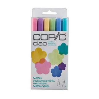 Copic Ciao 6ks, pastelové tóny