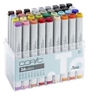 Copic Original 36ks, základní