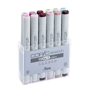 Copic Sketch 12ks, Ex-1