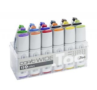 Copic Wide 12ks, základní A