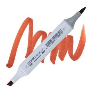 E09 Burnt sienna COPIC Sketch