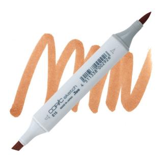 E15 Dark suntan COPIC Sketch