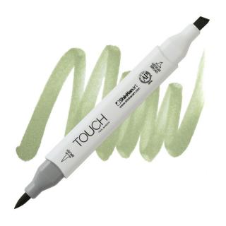 GY233 Grayish olive green TOUCH Twin Brush Marker