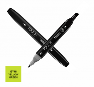 GY48 Yellow green TOUCH Twin Marker