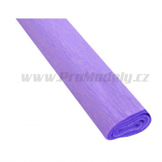 Krepový papír, 50x200cm, fialový