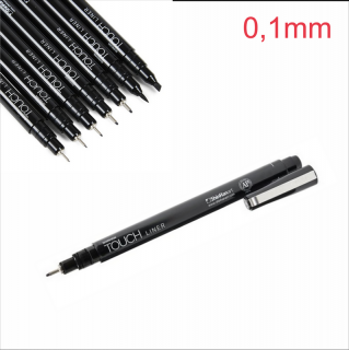 Liner TOUCH červený 0,1mm