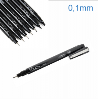 Liner TOUCH modrý 0,1mm