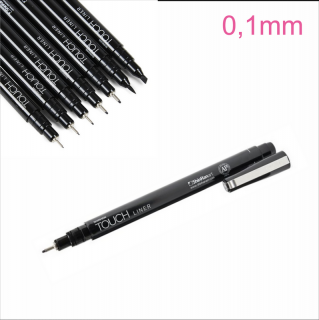 Liner TOUCH růžový 0,1mm