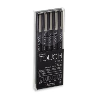 Liner TOUCH sada 5ks, černá