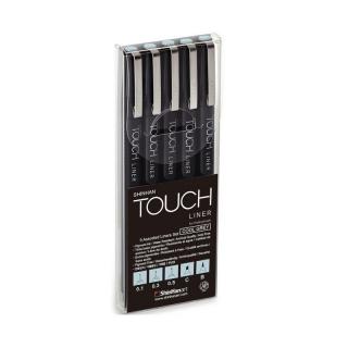Liner TOUCH sada 5ks, šedá
