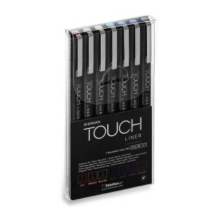 Liner TOUCH sada 7ks, barevná 0,1mm