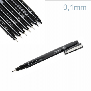Liner TOUCH šedý 0,1mm