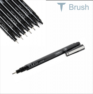 Liner TOUCH šedý štětcový