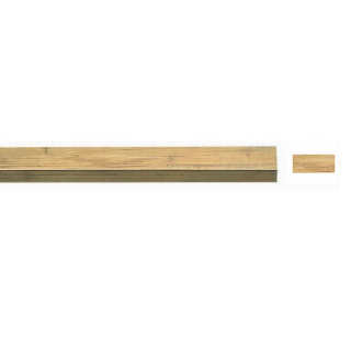 Mosazný profil obdélníkový 2x1,5mm
