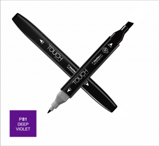 P81 Deep violet TOUCH Twin Marker