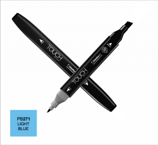 PB271 Light blue TOUCH Twin Marker