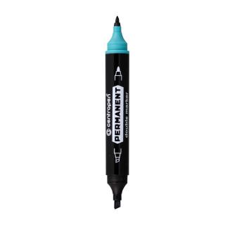 Permanentní popisovač CENTROPEN 1666, oboustranný zelený