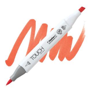 R14 Vermilion TOUCH Twin Brush Marker