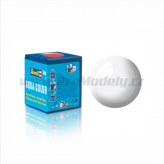 Revell 18ml AQUA 04 bílá lesklá